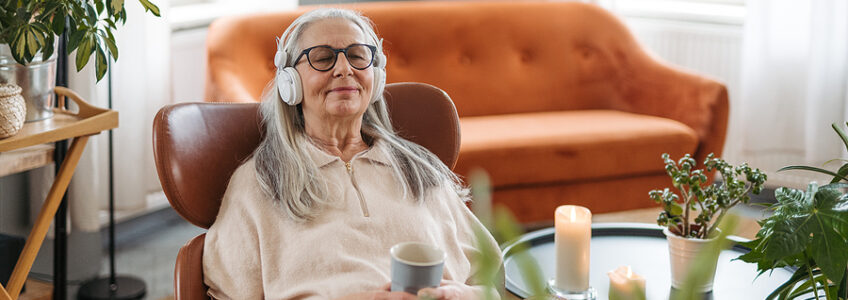 Home care assistance caregivers can help monitor hearing loss in aging seniors.