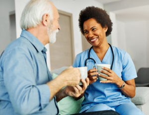 Home health care provides needed professional services for seniors aging in place.