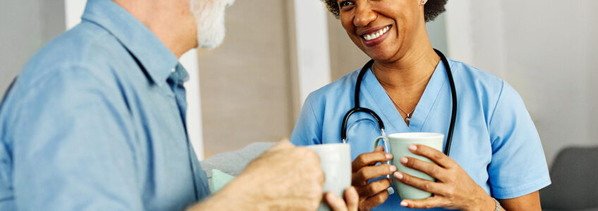 Home health care provides needed professional services for seniors aging in place.