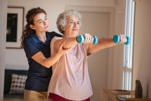 Physical therapy at home offers seniors a way to stay independent as they age in place.