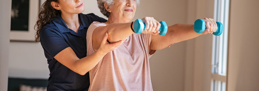 Physical therapy at home offers seniors a way to stay independent as they age in place.