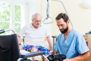 Occupational therapy at home is crucial for a senior's recovery after surgery.