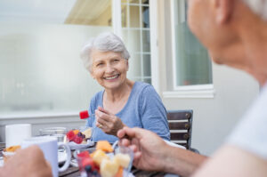 Elder care can help aging seniors with meal prep and nutritional support.