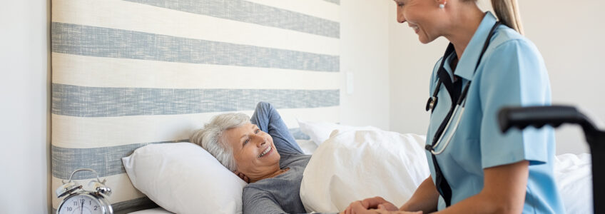 Senior home care helps seniors having sleeping problems with healthier routines to benefit bedtime.