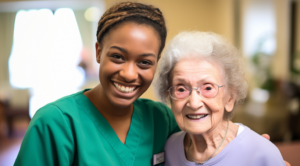 Home care helps aging seniors with daily support and chores so they can age at home safely.