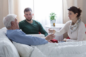 Home care assistance can help aging seniors and their families as they go through cancer treatment.