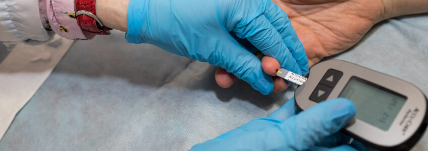 Elder care supports diabetes management and healthy living 💙