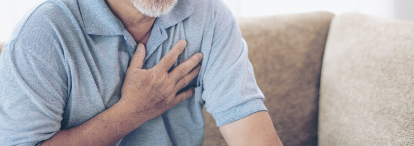 Home care helps seniors stay calm and safe when chest pain causes fear or confusion