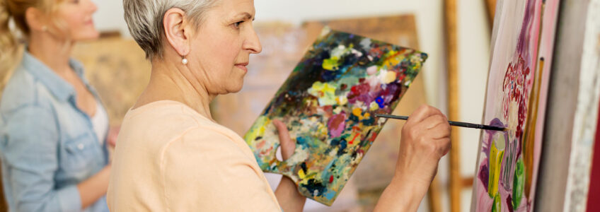 Elder care encourages hobbies that support mental health, purpose, and connection