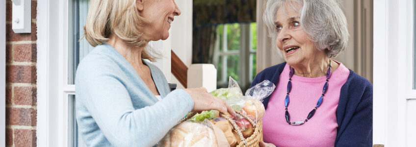 Companion care at home helps seniors enjoy meals and maintain healthy nutrition